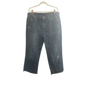 Joe’s Jeans The Rebel Distressed Cowen Wash Mens Tag=36 (38x27) Chew Hems #6304